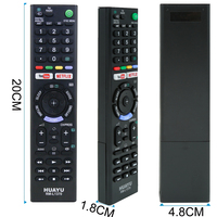 Télécommande universelle de remplacement HUAYU RM-L1370 pour téléviseur Bravia avec code fixe, fonction automatique, en plastique