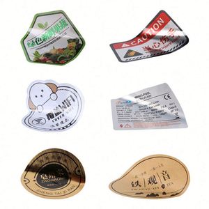 Pegatinas de Vinilo PVC con Impresión de Logotipo Personalizado al por Mayor, Pegatinas Impermeables con Corte de Contorno - Product Image 2