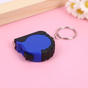 X926-1 Promotional Portable Mini Steel Tape Measure 1m <b>Keychain</b> with <b>Custom</b> Logo Digital Printing Guangdong Made - Product Image 4