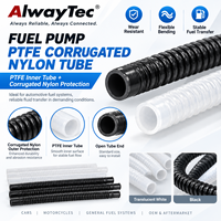 Tuyau de carburant en nylon ondulé PA11 avec connecteur rapide pour l'assemblage du module de pompe à carburant intégré au réservoir automobile