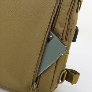 Mochila Táctica de Gran Capacidad de Doble Uso para Hombre, Bolso de Pecho Multifuncional para Deportes al Aire Libre, Bolso Cruzado Individual o Doble - Product Image 5