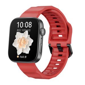 Bracelet en silicone ondulé pour <span class=keywords><strong>Huawei</strong></span> Fit 3/Fit <span class=keywords><strong>4</strong></span>/Fit <span class=keywords><strong>4</strong></span> Pro, bracelet de montre réglable et tendance - Product Image 3