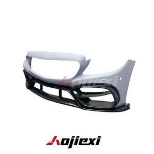 Parachoques delantero de fibra de carbono estilo IMP para <span class=keywords><strong>Mercedes</strong></span> <span class=keywords><strong>Benz</strong></span> W205 <span class=keywords><strong>Clase</strong></span> C AMG C43 C63 2015-2021 Kit de carrocería de coche de instalación perfecta - Product Image 6