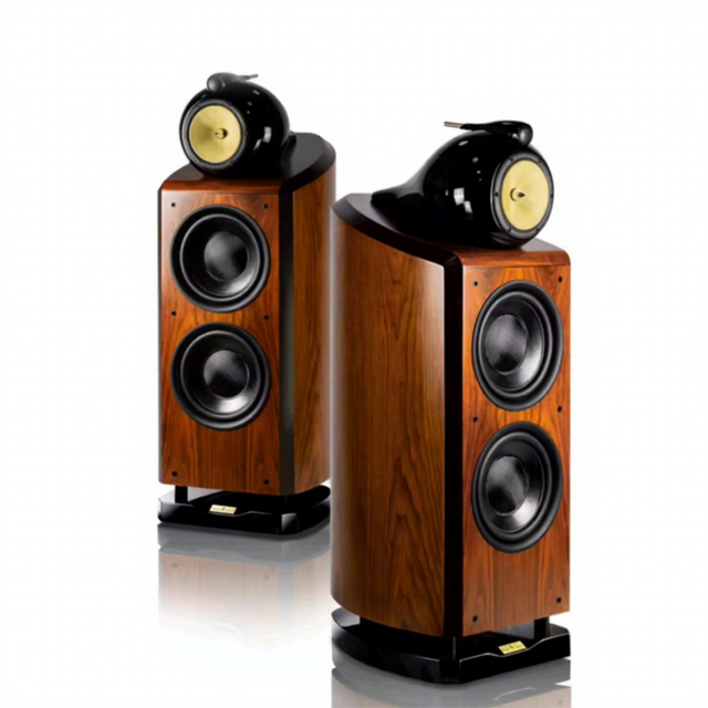KYYSLB Three-way HiFi Speaker Home Audio Sound Double 10 Inch Woofer HiFi Loudspeaker Wooden Bookshelf Speaker