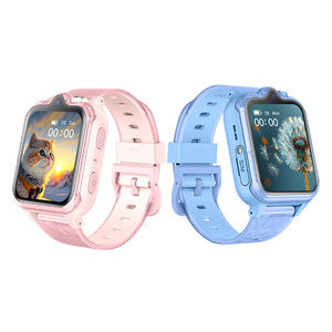 KT42 Dual Camera 4G Android Kids Smart Watches 2+16GB 1.72 Inch IPS Screen 320* 380 Girls <strong>Boys</strong> Smartwatch Black Pink Blue - Product Image 4