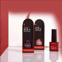 Boîtes de vernis à ongles imprimées en CMJN personnalisées Boîte d'emballage vide et écologique pour bouteilles de soins des ongles en gel cosmétique