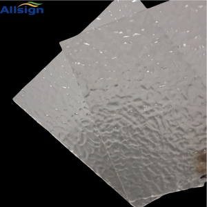 Gran oferta, placa acrílica ondulada extruida brillante de fábrica, hoja acrílica ondulada transparente de 3mm, 4mm, 6mm para Decoración - Product Image 2
