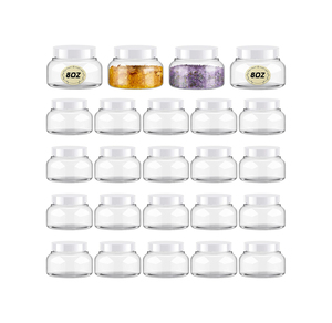 Pot cosmétique cylindrique en plastique de 250 ml avec couvercle à vis, rose, à large ouverture, couleur personnalisable, pour sérum et crème pour le visage – Offre Spéciale - Product Image 1