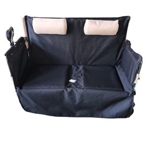 Chariot de siège pliable avec deux sièges amovibles et lavables pour voyager et l'extérieur <span class=keywords><strong>lit</strong></span> pratique - Product Image 4
