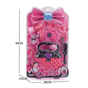 Chica juguetes juguete <span class=keywords><strong>peluquería</strong></span> conjunto de juguete con función de batería para el regalo de novia - Product Image 3