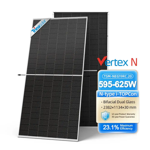 Tie 1 Marca <span class=keywords><strong>Trina</strong></span> 595W 600W 610W 620W 625W Precios de paneles solares monocristalinos bifaciales de TSM-NEG19RC.20 - Product Image 2