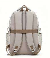 Sac à dos étudiant léger à grande capacité avec logo personnalisé, breloque offerte, bretelles réglables, pour collégiens et lycéens