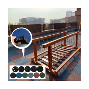 Nhà Máy Giá lối đi cao su sàn chống trượt không độc hại sân chơi ngoài trời phòng tập thể dục cao su sàn gạch mat - Product Image 5