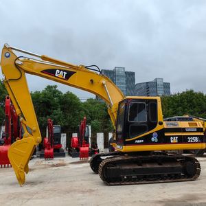 Excavadora de cadenas usada Caterpillar 325BL de 25 toneladas a bajo precio con motor y PLC, modelo 2023, 1 año de garantía - Product Image 1
