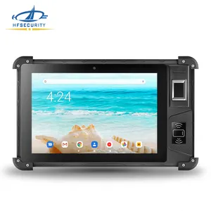 HFSecurity FP08 IP65 Rugged Android 11 4G GPS built-in battery fingerprint tablet with free SDK