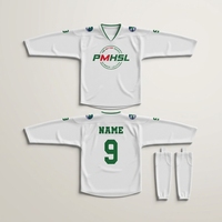 Jersey de hockey sobre hielo inverso sublimación por encargo