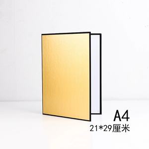 Carte à réflecteur pliable autoportante A4-Papier dur à bords noirs <span class=keywords><strong>et</strong></span> blancs pour la prise de vue de la lumière de remplissage de la <span class=keywords><strong>nature</strong></span> <span class=keywords><strong>morte</strong></span> du produit - Product Image 2