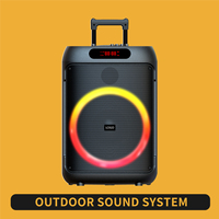 Speaker Trolley Portabel Outdoor JMA-1508 High Power 15 Inch Langsung dari Pabrik dengan Sistem Audio Mic Nirkabel