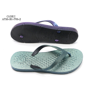Las mujeres negro zapatillas Flip Flops Ipanema de Pvc en blanco luz Anti-olor Flip-flop - Product Image 3