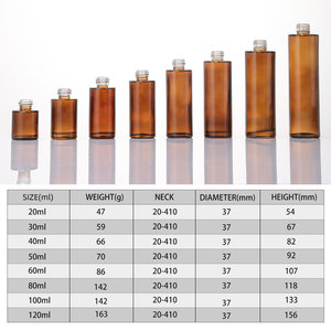 Juego de Botellas de Vidrio Ámbar con Gotero de 20ml/30ml/60ml, Empaque al por Mayor con Caja de Regalo, Logotipo Personalizado, para Aceites Esenciales y Cuidado de la Piel - Product Image 6