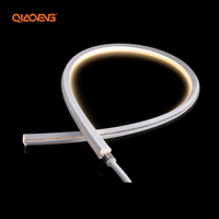 Bande LED néon flexible bicolore 12V 2835 120LEDs/m L10*H10mm 3000K Blanc Chaud Étanche IP68 USB Dimmable Éclairage Architectural