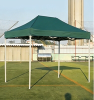 Carpa de Playa Grande para Exteriores, 6x3, con Estructura Metálica, Techo de Lona, Distancia entre Paredes de 5m, Paredes Laterales de Tela, para Publicidad, Eventos, en Venta