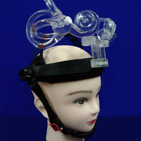 Modèle de démonstration de la structure de l'oreille interne avec canal semi-circulaire monté sur support pour l'enseignement et l'éducation en physiologie