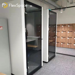 FlexSpace di động riêng tư im lặng điện thoại gian hàng âm thanh âm thanh bằng chứng gian hàng điện thoại di động cách âm gian hàng phòng họp văn phòng Pod - Product Image 5