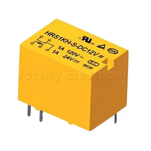 Electronic component communication relay 3V/5V/9V12V/24VDC 1A 5PIN DIP HRS1KH-S-DC24V relay module