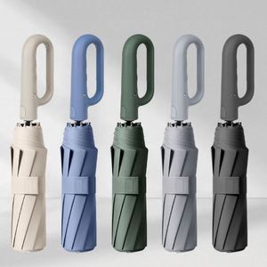 Sun UV Windproof Compact <b>Smart</b> Automatic Foldable Promotional Small Umbrella for Adult - Product Image 6