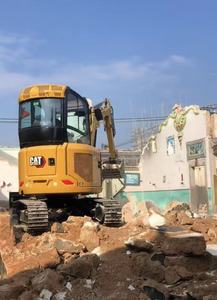 รถขุดขนาดเล็กญี่ปุ่นแท้ Caterpillar 303CR ชั่วโมงการทำงานต่ำ รถขุดตีนตะขาบมือสอง CAT 303 พร้อมใบรับรอง CE พร้อมหัวเจาะ - Product Image 2