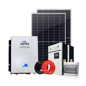 Système solaire hybride haute fréquence 5KW 3.5KW avec batteries au lithium monophasées, contrôleur MPPT monté sur supports - Product Image 4