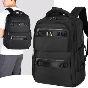 <span class=keywords><strong>Sac</strong></span> <span class=keywords><strong>à</strong></span> <span class=keywords><strong>dos</strong></span> de voyage antichoc pour ordinateur portable 14 pouces, avec chargement USB, dossier respirant en nid d'abeille, sangle de chariot et résistant <span class=keywords><strong>à</strong></span> l'eau - Product Image 1