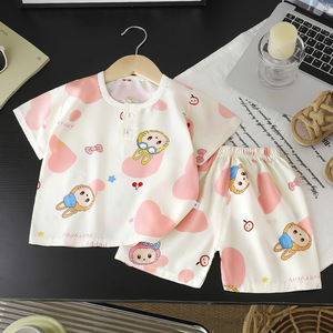 Gilet d'été rafraîchissant pour bébé - Haut <span class=keywords><strong>sans</strong></span> manches respirant style tie-dye pour garçons et filles, vêtement d'été pour enfants - Product Image 4