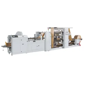 High quality LMD 400 machine making paper bag production line max speed 500pcs/min paper bag making machine