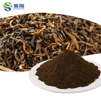 EU&NOP Organic Pu'er Tea Powder Food Grade Manufacturer 100% Pure Pu-erh Tea Powder Instant Pu'er Tea Powder