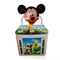 Machine de jeu de grenouille d'arcade à pièces Mickey Machine de jeu de grenouille à coup de marteau