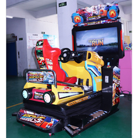 Machine de jeu d'arcade de course de voiture de haute qualité 55 pouces VR équipement de course de simulation à pièces bon marché