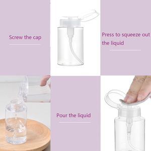 Bouteille personnalisée pour dissolvant de vernis à ongles, distributeur de liquide pour le retrait du vernis, flacon pompe pour ongles - Product Image 4