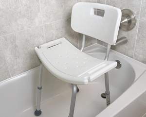Haute qualité économique compact personnes âgées antidérapant salle de bain dossier chaise de bain siège de douche - Product Image 2