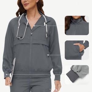 Vestes de travail zippées pour femme, chaudes et douillettes, pour l'extérieur, l'hiver et l'automne, idéales pour <span class=keywords><strong>la</strong></span> randonnée et les voyages - Product Image 4
