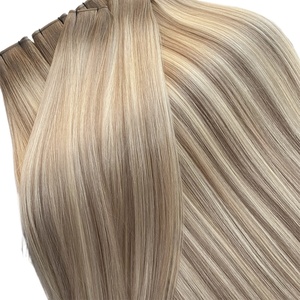 Venta al por mayor de doble dibujado Genius Weft Extensiones de cabello humano Extensiones - Product Image 2