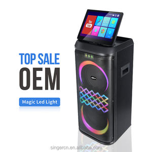 กล่องทีวี GD-1425 พร้อมหน้าจอสัมผัส WIFI เครื่องเล่นคาราโอเกะ ระบบ<span class=keywords><strong>คาราโอเกะ</strong></span> ระบบโฮมเธียเตอร์แบบแอคทีฟ ลำโพง 10 นิ้ว สำหรับใช้ในบ้าน - Product Image 2