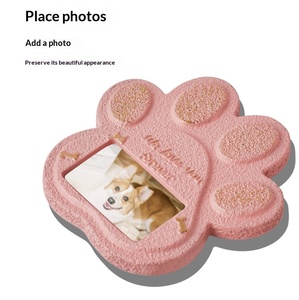 <span class=keywords><strong>Pierre</strong></span> commémorative imitation <span class=keywords><strong>pierre</strong></span> pour animaux <span class=keywords><strong>de</strong></span> compagnie (chiens, chats, petits animaux) avec empreinte <span class=keywords><strong>de</strong></span> patte et motif cœur – Ornement souvenir - Product Image 5