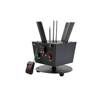 Fontaine de scène pyrotechnique rotative avec télécommande, 1 pièce, système de feux d'artifices d'intérieur, machine de pyrotechnie froide pour décoration de mariage