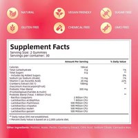 Gummies Probiotiques OEM pour Femmes : Équilibre Féminin, Santé Intestinale, Santé Immunitaire et Santé de la Peau à la Canneberge