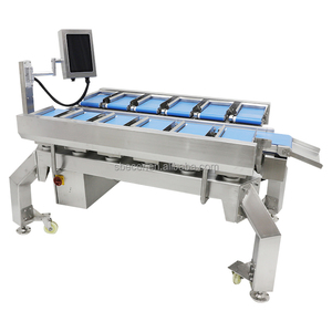 Pesadora combinada <span class=keywords><strong>Serie</strong></span> de pesadora combinada de 12 cabezales para empacar frutas Verduras Carne - Product Image 2