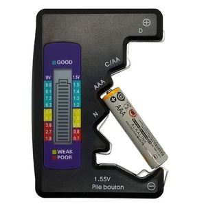 Digital <b>Battery</b> <b>Tester</b> With Lcd Display For C Aa Aaa N D 1.5V Button Cell <b>Batteries</b> - Product Image 2