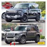 Protection de pare-chocs avant en acier et aluminium de qualité supérieure, plaque de protection inférieure pour Land Rover Defender 110 2020