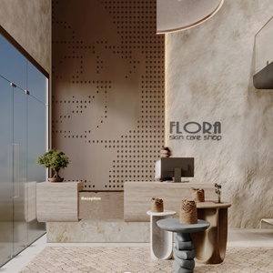 Custom Cosmetic Shop Interior Design Wooden Perfume Display Stands Makeup Store Showcase Furniture - Product Image 6